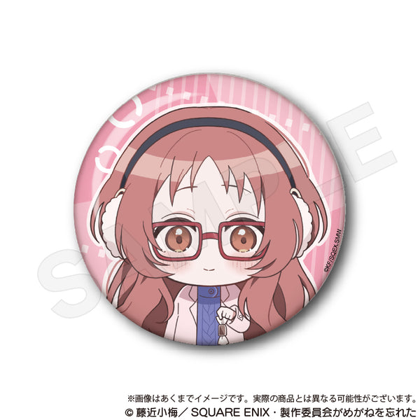 『好きな子がめがねを忘れた』ちょびでか缶バッジ 三重あいC